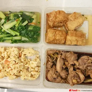 Jessie Catering Tingkat Meal - 3 dishes + 1 soup/ 4 dishes (20 days)