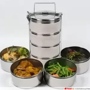 Dinner Tingkat (20 Days, 3 Dishes + Soup OR 4 Dishes)
