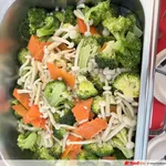 Stir Fried Broccoli with Mushrooms