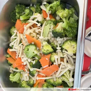Stir Fried Broccoli with Mushrooms