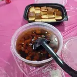 Sweet Lucky Grass Jelly with Longan