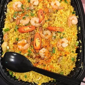 Imperial Prosperity Fried Rice with Golden Roe 御品金玉满堂鱼子炒饭