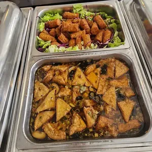 Braised Tofu with Assorted Mushrooms