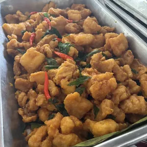 Golden Salted Egg Fish w Crispy Fish Skin