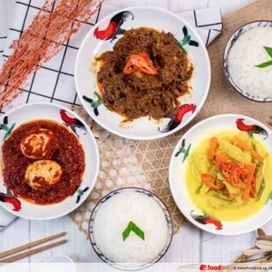 Dinner Tingkat (20 Days, 3 Dishes + Soup OR 4 Dishes)