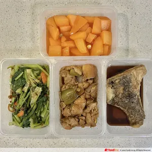Tingkat Menu (20 Days) in Microwavable Container