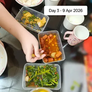 Regular Tingkat! (5 Days Trial)- (3 Dishes 1 Soup or 4 Dishes)