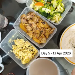 Regular Tingkat! (5 Days Trial)- (3 Dishes 1 Soup or 4 Dishes)