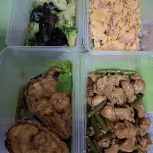 Tingkat Menu (20 Days) in Microwavable Container