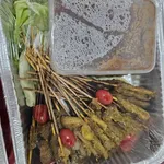 Chicken Satay w Peanut Sauce