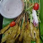 Chicken Satay w Peanut Sauce