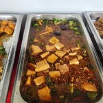 Signature Cai Poh Tofu<br>served with broccoli & chinese mushrooms