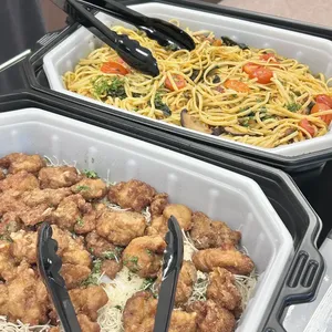 Neapolitan Pink Sauce Pasta (V)<br>soy-glazed shiitake, oat milk pink sauce, basil oil
