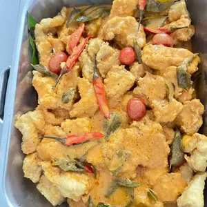 Fish Fillet w Mongolia Cream Sauce