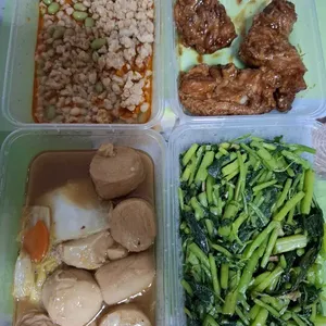 Tingkat Menu (20 Days) in Microwavable Container