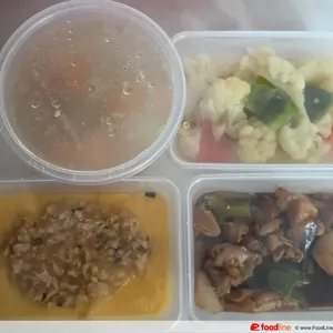 Tingkat Menu (20 Days) in Microwavable Container