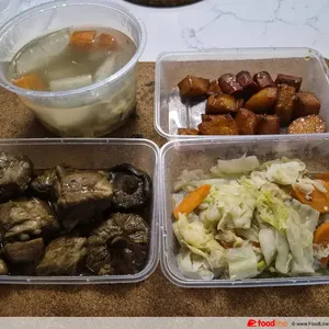 Tingkat Menu (20 Days) in Microwavable Container