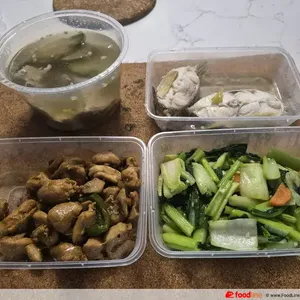 Tingkat Menu (20 Days) in Microwavable Container