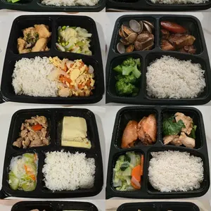 Bento Daily Meals Single Package (5 Days Package) (3 Dishes and 1 Staple)