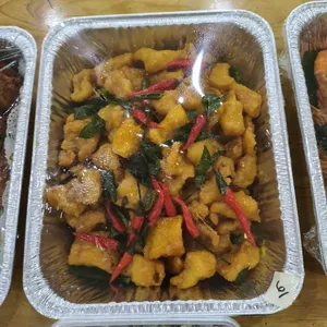 Golden Salted Egg Fish w Crispy Fish Skin