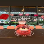Ombre 2-tiers (Size: 2kg) (Flavor: Fresh Strawberry Cream)