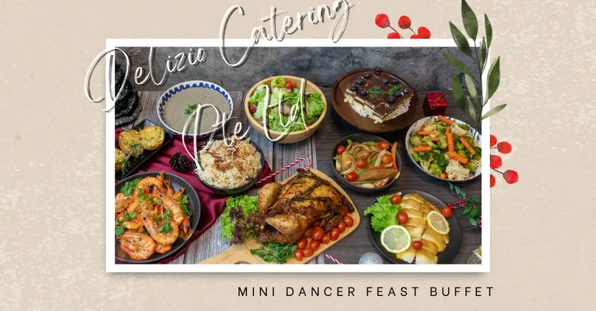 Delizio Catering Pte Ltd’s Mini Dancer Feast Buffet MUST Be Your Christmas Dinner This Year!