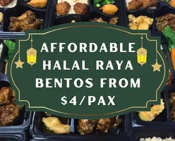 Affordable Halal Raya Bentos From $4/pax