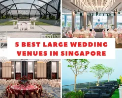 5 Best Large Wedding Venues in Singapore