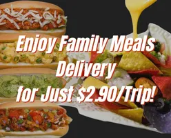 Enjoy Family Meals Delivery for Just $2.90/Trip!