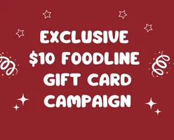 Exclusive $10 FoodLine Gift Card Campaign