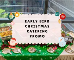 Early Bird Christmas Catering Promo