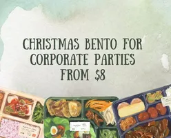 Christmas Bento for Corporate Parties from $8