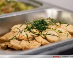 Slow Braised Chicken with Tarragon Sauce | Customer Photo | Delizio Catering Pte Ltd