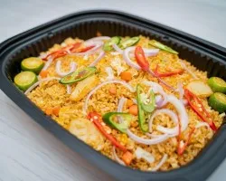 Laksa fried rice | Customer Photo | Bayfront Catering Services