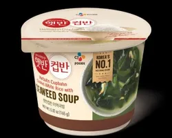 CUPBAHN SEAWEED SOUP 165G 햇반 컵반 미역국밥165G | Customer Photo | Bibigo Kitchen