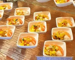 Prawn Mango Salsa <br>In shot glass<br> | Customer Photo | Bliss Group