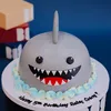 Click to see more photos of 3D Cute Baby Shark Shaped Cake