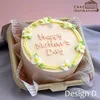 Click to see more photos of Design D - Pastel Pink Round Bento Cake w/ daisy