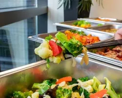 Stir Fried Broccoli & Cauliflower                          	清炒双兰花 | Customer Photo | Chang Cheng Catering