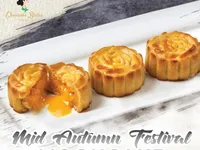 See photos for Lava Custard