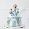 Click to see more photos of Elsa Princess Castle Cake