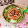 Whole Yam Ring with Smoked Duck Slices 熏鸭片芋头圈 | Customer Photo | Delizio Catering Pte Ltd