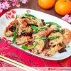 燕麦片辣椒炒白虾Wok Fry Prawns with Oatmeal and Chilli Padi | Customer Photo | Delizio Catering Pte Ltd