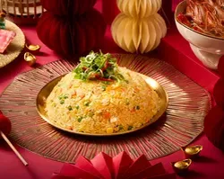 干贝酱皇帝炒饭Emperor Fried Rice with Scallop Sauce | Customer Photo | Delizio Catering Pte Ltd