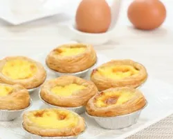 Portuguese Egg Tart (20pcs) | Customer Photo | ECreative Catering Pte Ltd