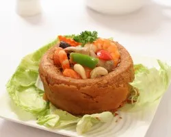 Yam Ring w Prawn | Customer Photo | ECreative Catering Pte Ltd