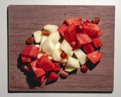 Mixed Fruit Platter<br> Honeydew, watermelon, grapes<br> Vegan, gluten-free | Customer Photo | Grain