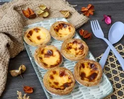 Grains Portuguese Egg Tart<br> original Grain egg custard – secret recipe <br>  vegetarian, contains egg, dairy, and wheat | Customer Photo | Grain