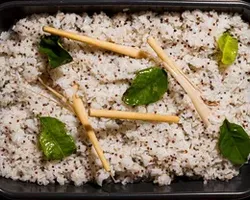 Citrus Scented Quinoa Rice<br>calamansi, lemongrass, kaffir lime leaf | Customer Photo | Grain