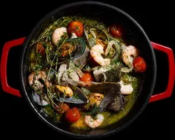 Green Lipped Mussel Bouillon<br>(sea bass and prawns) | Customer Photo | Grain